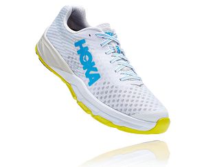 Hoka One One EVO Carbon Rocket Mens Road Running Shoes Lunar Rock/Citrus | AU-3785096
